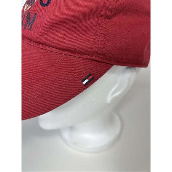 Vtg Tommy Hilfiger No 85 Denim Hat Adult One Size Adjustable Embroidery - Picture 2 of 7